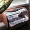 Bread Box Mahogany Window Bird Feeder – Inside-Home Viewing Station with Dovetailed Panels 1 Bread Box Mahogany Window Bird Feeder – Inside-Home Viewing Station with Dovetailed Panels -The Birdhouse Chick 27500 Bread Box