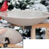 Large Tilt & Clean Heated Bird Bath