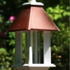 Pavilion Bird Feeder In Vinyl/PVC 1 Pavilion Bird Feeder In Vinyl/PVC -The Birdhouse Chick AWAP PAV FDR