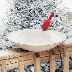 Allied Precision Heated Bird Bath – Easy Deck Mount