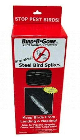 Bird-B-Gone Stainless Steel Bird Spikes 3 Bird-B-Gone Stainless Steel Bird Spikes