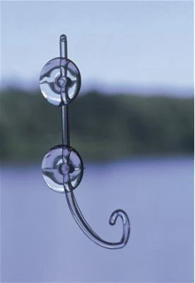 Great Hang Up Window Hook – Strong UV Stabilized Polycarbonate Feeder & Plant Hanger
