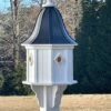 Luxury Black Vinyl House 34x14- 4 Portals -The Birdhouse Chick BH14 4CP BLK Bell