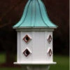 Copper Roof Dovecote Birdhouse 36x14 Ribbon Detail- 8 Portals 2 Copper Roof Dovecote Birdhouse 36x14 Ribbon Detail- 8 Portals -The Birdhouse Chick BH14 8CP PC 20CURLY 727371a9 3cf2 470c 90be c032f9dd5ca0