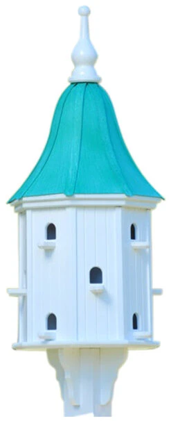 Copper Roof Dovecote Birdhouse 42x16 9 Copper Roof Dovecote Birdhouse 42x16 -The Birdhouse Chick BH16 12 PC BELL