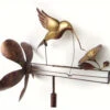 Classic Hummingbird Whirligig 1 Classic Hummingbird Whirligig -The Birdhouse Chick BLUEG475
