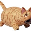 Orange Tabby Fat Cat Wood Birdhouse -The Birdhouse Chick BOB ORTABFC