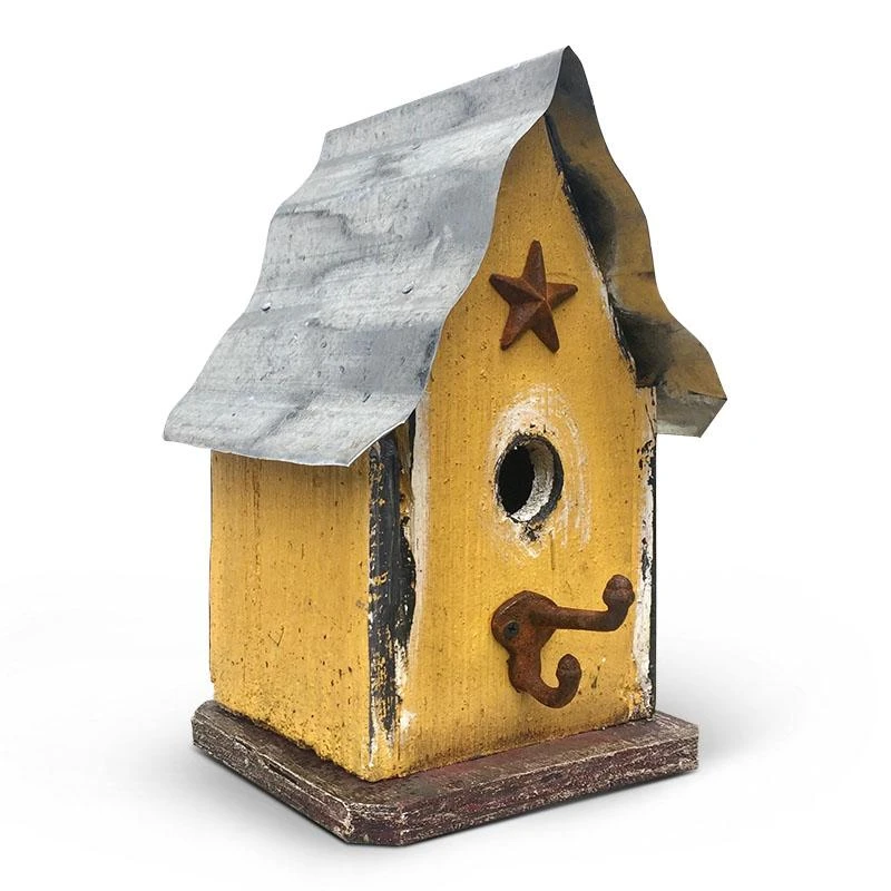 Barn Wood & Tin Rustic Birdhouses 12 Barn Wood & Tin Rustic Birdhouses - Image 10