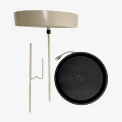Beige Erva Heated Bird Bath With Pole For Cold Weather 13 Beige Erva Heated Bird Bath With Pole For Cold Weather -The Birdhouse Chick Beige Erva Heated Bird Bath with Pole for Cold Weather 2