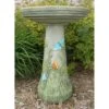 Butterfly Meadow Bird Bath-Locking Top -The Birdhouse Chick Butterfly Meadow Bird Bath