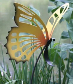 Large Butterfly Garden Stakes Set/3