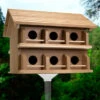 Cedar Purple Martin House With Optional Telescoping Pole 1 Cedar Purple Martin House With Optional Telescoping Pole -The Birdhouse Chick Cedar Purple Martin House