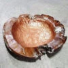 Copper Lined Teak Bowl -The Birdhouse Chick Copper Teak Root Bowl 20 inch