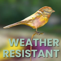 CopperGlow Bird Staked Garden Accent 9 CopperGlow Bird Staked Garden Accent -The Birdhouse Chick CopperGlow Bird Staked Garden Accent with Flamed Copper Finish