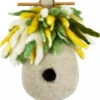 Felted Wool Birdhouse-Hermit Hut -The Birdhouse Chick DZ HERMIT