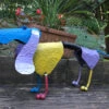 Dachshund Spring Dog Metal Yard Art -The Birdhouse Chick Dachshund spring dog