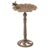 Classic Sunflower Birdbath -The Birdhouse Chick Decorative birdbath featuring a classic sunflower design 1