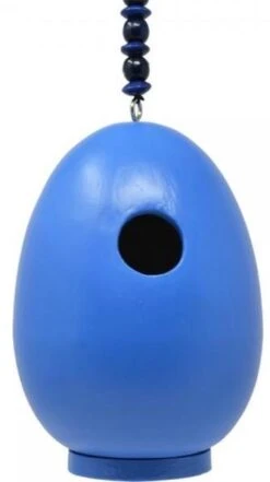 Eco-Egg Birdhouses 8 Eco-Egg Birdhouses -The Birdhouse Chick Eco Egg Birdhouse Blue