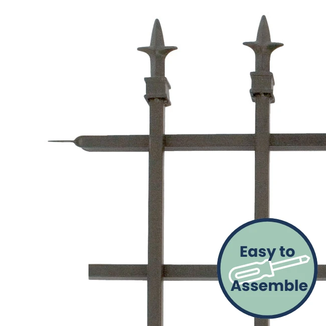 Noble Touch Finial Fence Set 9 Noble Touch Finial Fence Set - Image 7