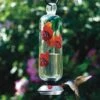 Hand Painted Hummingbird Feeder