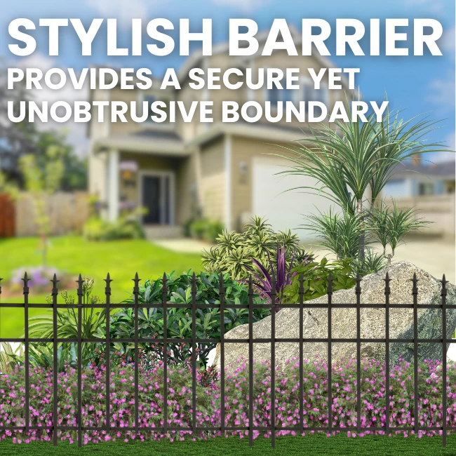 Noble Touch Finial Fence Set 6 Noble Touch Finial Fence Set - Image 4