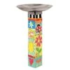 Folk Garden Tall Bird Bath -The Birdhouse Chick Folk Garden Bird bath