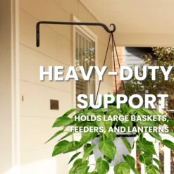 Heavy-Duty Metal Wall Hook -The Birdhouse Chick Heavy Duty Metal Wall Hook 5