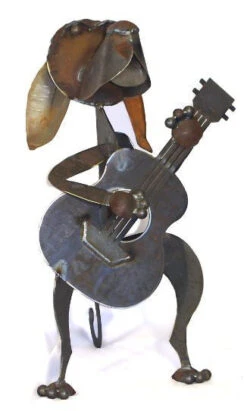 Nothing But A Hound Dog Sculpture