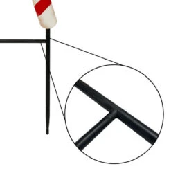 Land & Sea 34" Red and White Glitter Metal Candy Cane Yard Art – Welcome Sign Holiday Lawn Stake -The Birdhouse Chick Land Sea Metal Candy Cane Yard Art 34 Holiday Lawn Stake 5