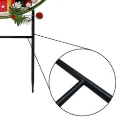 Land & Sea Metal Snowman Yard Art - 32" Holiday Stake Decor -The Birdhouse Chick Land Sea Metal Snowman Yard Art 32 Holiday Stake Decor 4