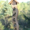 Large Wave Thistle Bird Feeder -The Birdhouse Chick Large Wave Thistle Bird Feeder