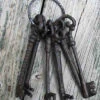 Cast Iron Skeleton Keys -The Birdhouse Chick MW skeleton2