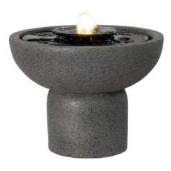 Modern Bubbler Fountain -The Birdhouse Chick Modern Bubbler Fountain Standalone View
