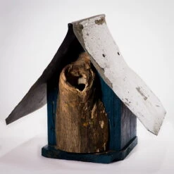 Natural Log Front Birdhouses 11 Natural Log Front Birdhouses -The Birdhouse Chick Natural Log Front Birdhouse 4A