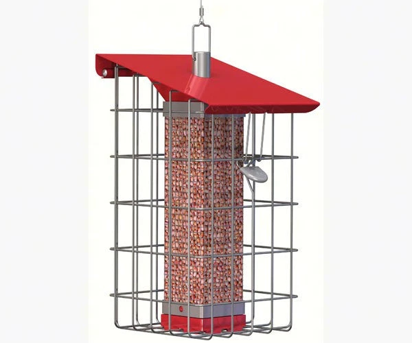 Nuttery Tall Caged Feeder 3 Nuttery Tall Caged Feeder