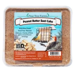 Nutty Delight Suet Cakes – Peanut Butter Feast, 3 Lbs.
