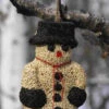 Big Snow Man BirdSeed Treat -The Birdhouse Chick PTF1300 new