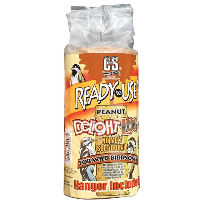 Peanut Power Suet Logs (15.5 oz) β Nutty High-Energy Bird Treat with Integrated Hanging Ring 3 Peanut Power Suet Logs (15.5 oz) β Nutty High-Energy Bird Treat with Integrated Hanging Ring