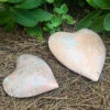 Polished Granite Garden Hearts -The Birdhouse Chick Polished Granite Garden Hearts