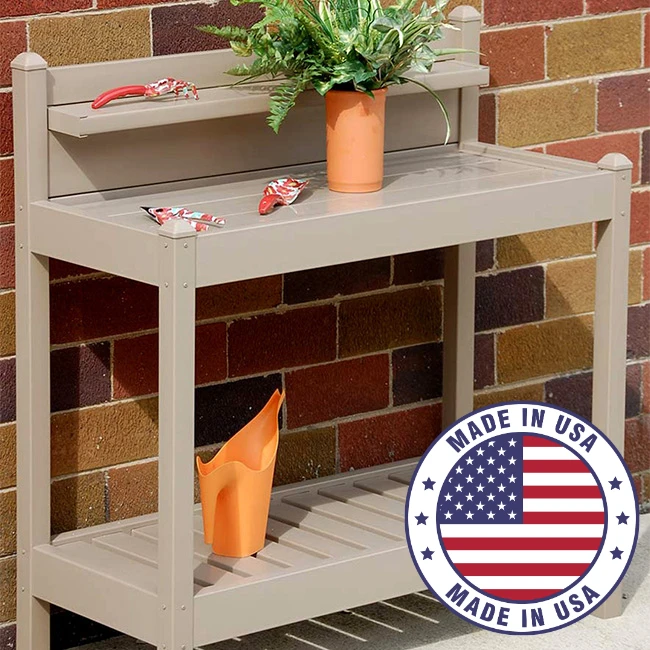 Durable Vinyl Potting Bench 8 Durable Vinyl Potting Bench - Image 6