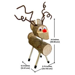 Prime Retreat Cedar Reindeer - EZ-DIY Wooden Christmas Decor -The Birdhouse Chick Prime Retreat Cedar Reindeer EZ DIY Wooden Christmas Decor 1
