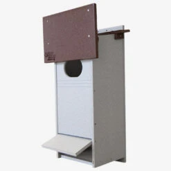 Recycled Plastic Wood Duck House, Amish Made – Brown And Gray Design For Sustainable Bird Housing 9 Recycled Plastic Wood Duck House, Amish Made – Brown And Gray Design For Sustainable Bird Housing -The Birdhouse Chick RECYCL 3