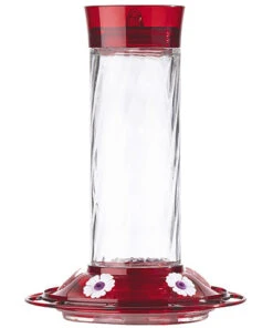 Diamond Ruby Hummingbird Feeder -The Birdhouse Chick Ruby Red Hummingbird Feeder