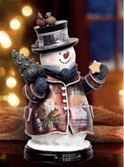 Season's Greetings Snowman Figurine