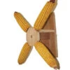 Spin-A-Cob Wooden Spinning Squirrel Feeder - 4-Ear Corn Motion Station