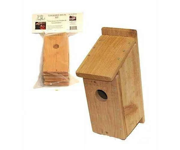 USA-Made Cedar Chickadee Birdhouse Kit – DIY Outdoor Wood Nesting Box 3 USA-Made Cedar Chickadee Birdhouse Kit – DIY Outdoor Wood Nesting Box