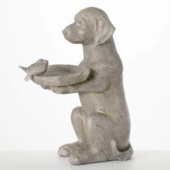 Labrador Retriever Bird Feeder -The Birdhouse Chick Side View of Labrador Retriever Bird Feeder