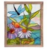 Stained Glass Dragonfly Panel -The Birdhouse Chick Stained Glass Dragonfly Panel 1