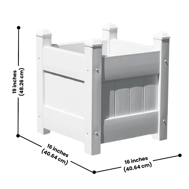 Vinyl Planter Box & Seat Set 5 Vinyl Planter Box & Seat Set - Image 4