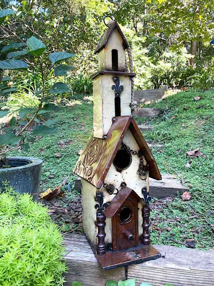 Tall Vintage Church Birdhouse 3 Tall Vintage Church Birdhouse